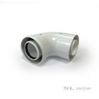 Füstcső könyök Kondenzációs készülékhez